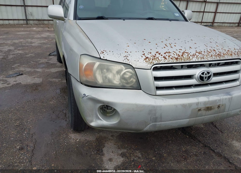 2005 TOYOTA HIGHLANDER V6 VIN: JTEDP21AX50062878