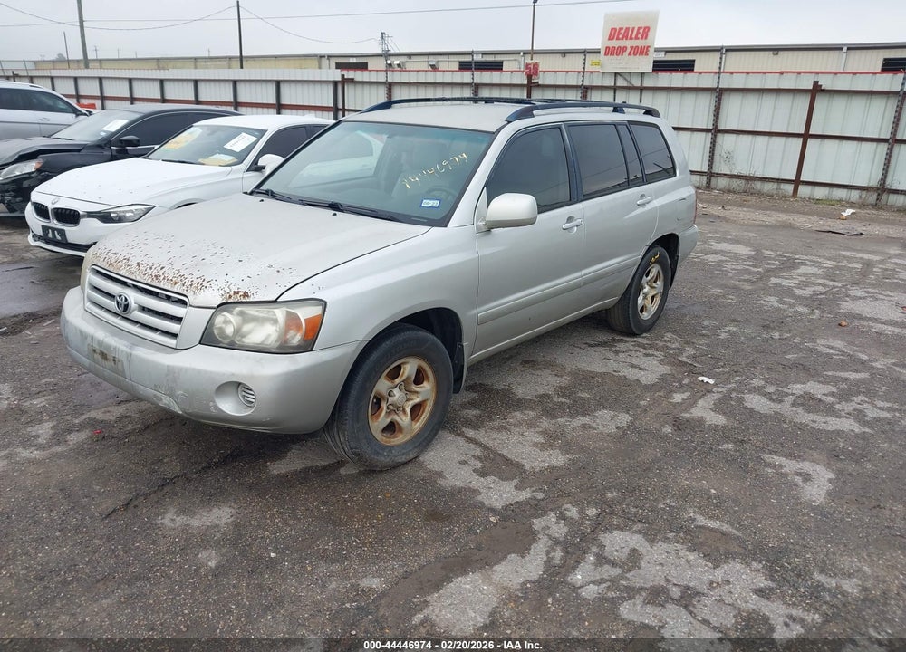 2005 TOYOTA HIGHLANDER V6 VIN: JTEDP21AX50062878