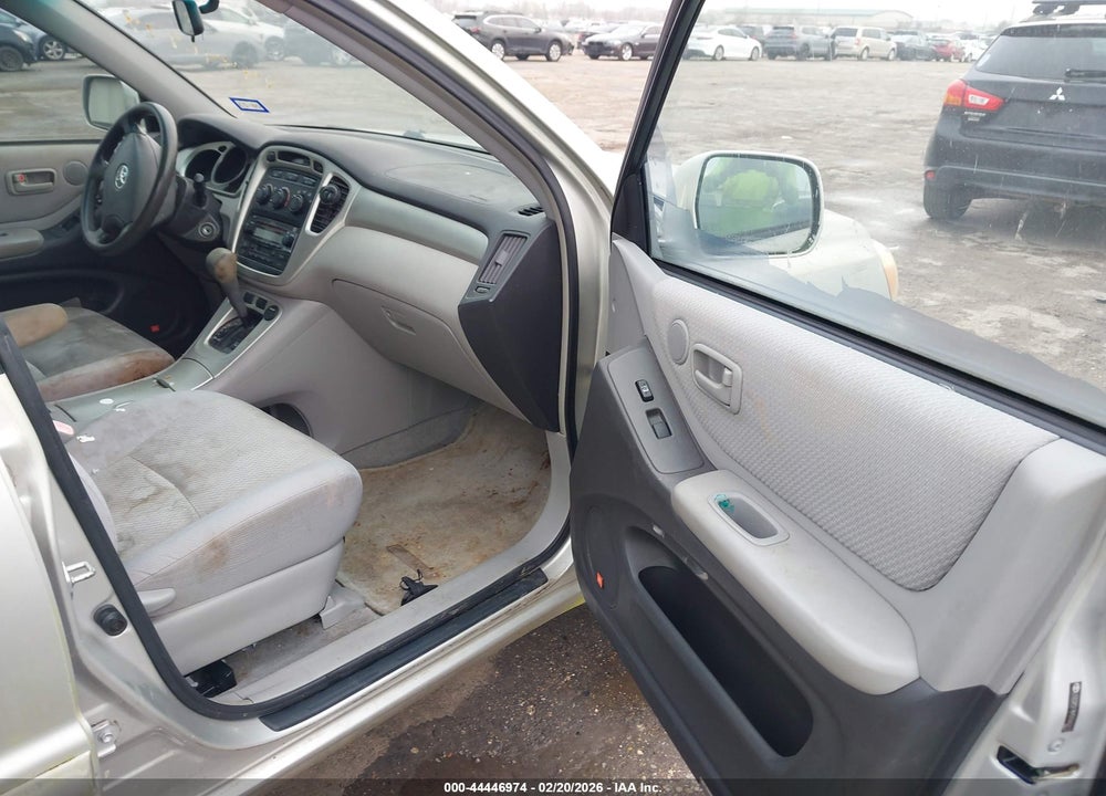 2005 TOYOTA HIGHLANDER V6 VIN: JTEDP21AX50062878