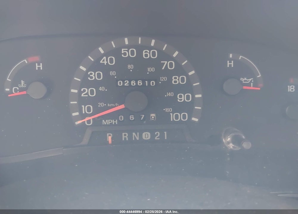 2000 FORD E-450 CUTAWAY STANDARD VIN: 1FDXE45S0YHA25958