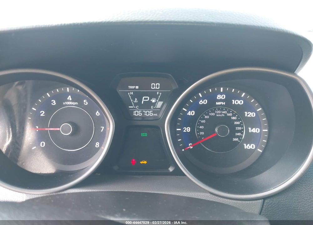 2016 HYUNDAI ELANTRA SE VIN: 5NPDH4AE2GH737595