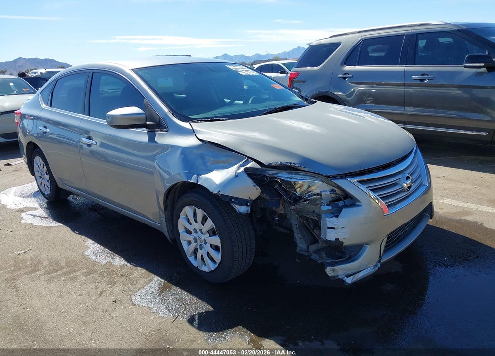 2013 NISSAN SENTRA S VIN: 3N1AB7AP7DL768203