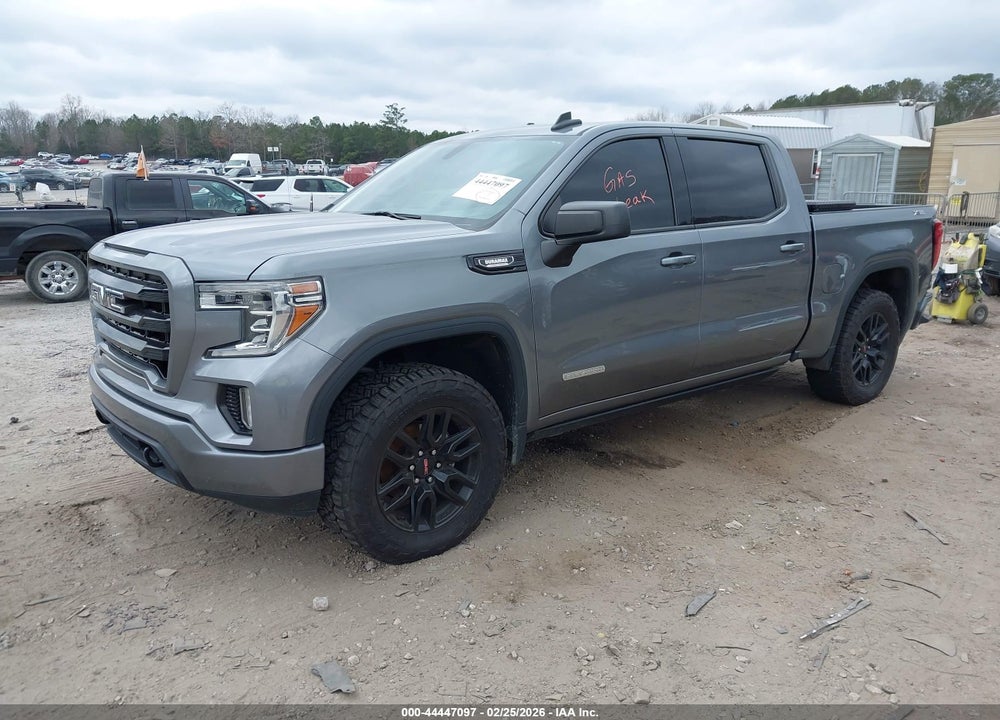 2021 GMC SIERRA 1500 4WD  SHORT BOX ELEVATION VIN: 3GTU9CET4MG438226
