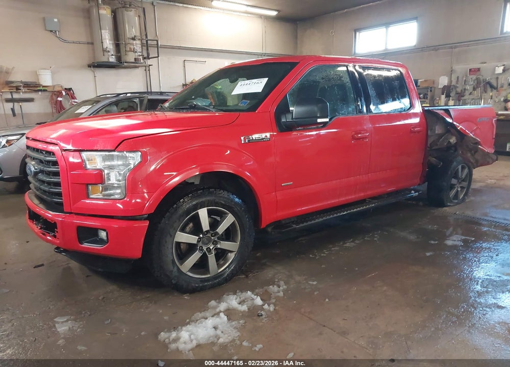 2015 FORD F-150 XLT VIN: 1FTFW1EG9FKD45514
