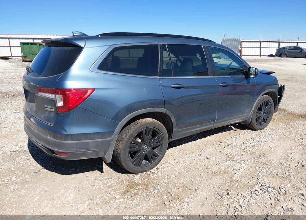 2022 HONDA PILOT AWD SPECIAL EDITION VIN: 5FNYF6H29NB016166