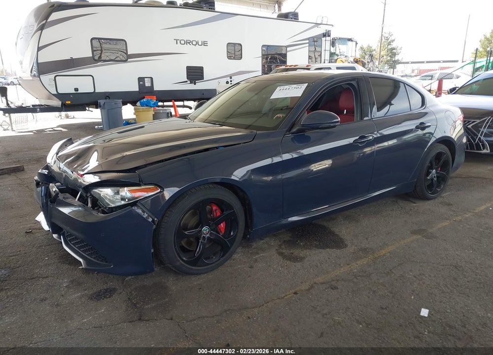 2019 ALFA ROMEO GIULIA SPORT RWD VIN: ZARFAMANXK7598087