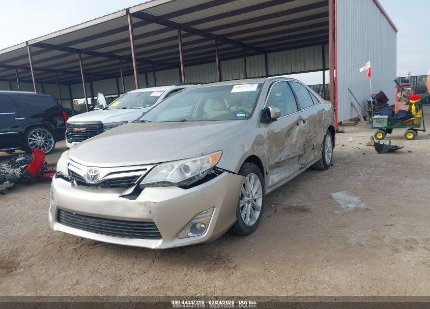 2013 TOYOTA CAMRY XLE VIN: 4T4BF1FK7DR324133