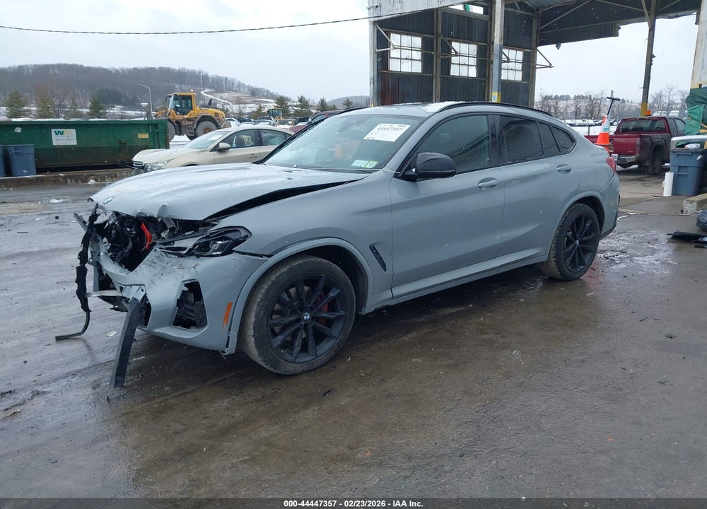 2022 BMW X4 M40I VIN: 5UX43DT07N9J81921