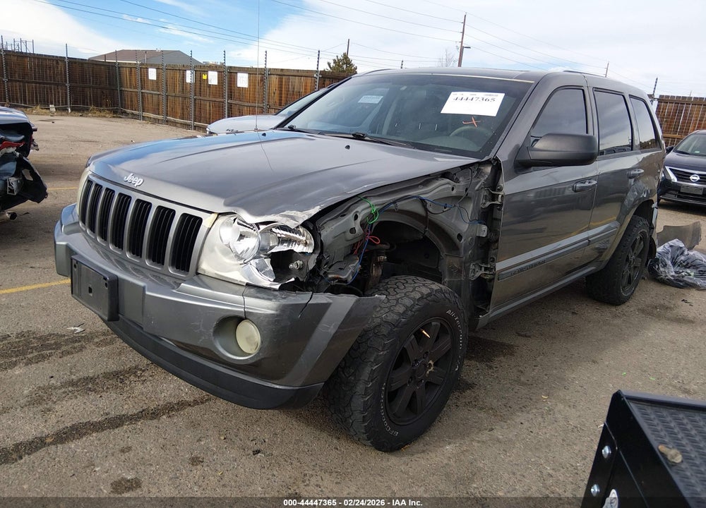 2007 JEEP GRAND CHEROKEE LAREDO VIN: 1J8GS48K87C607318