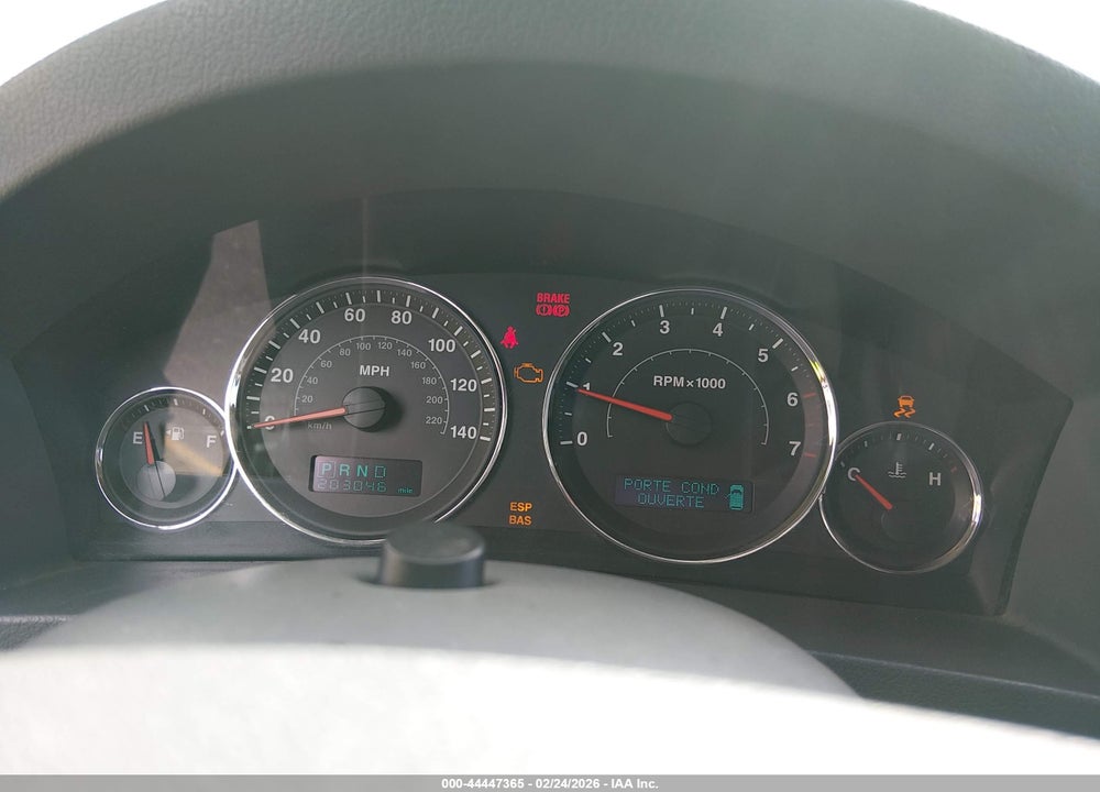 2007 JEEP GRAND CHEROKEE LAREDO VIN: 1J8GS48K87C607318