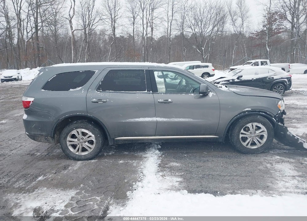 2013 DODGE DURANGO SXT VIN: 1C4RDJAG8DC552587