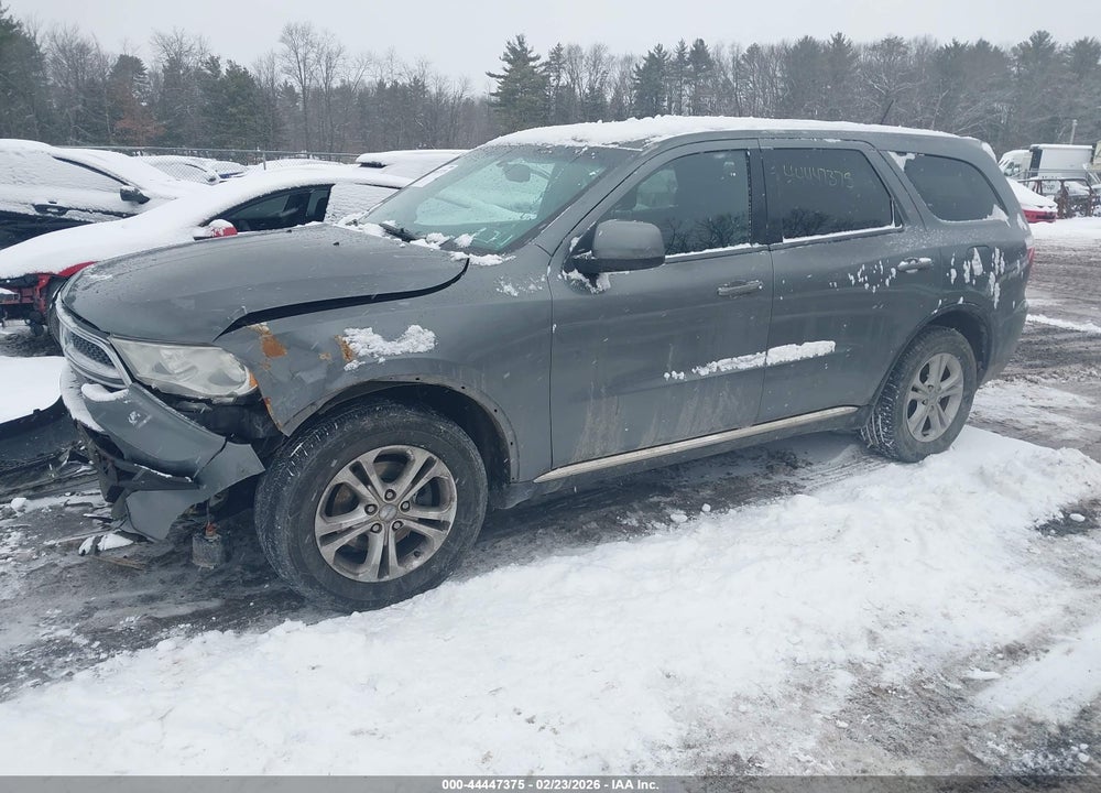 2013 DODGE DURANGO SXT VIN: 1C4RDJAG8DC552587