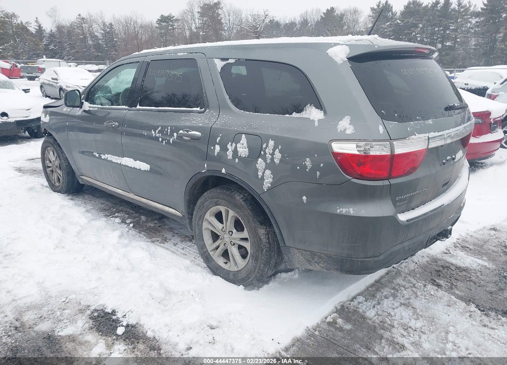 2013 DODGE DURANGO SXT VIN: 1C4RDJAG8DC552587