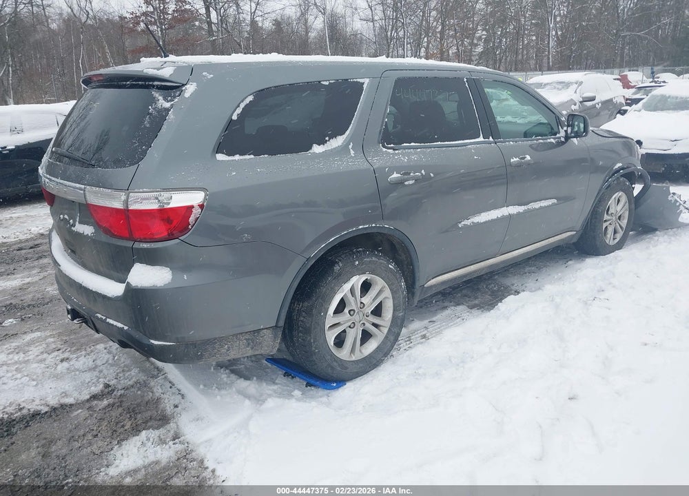 2013 DODGE DURANGO SXT VIN: 1C4RDJAG8DC552587