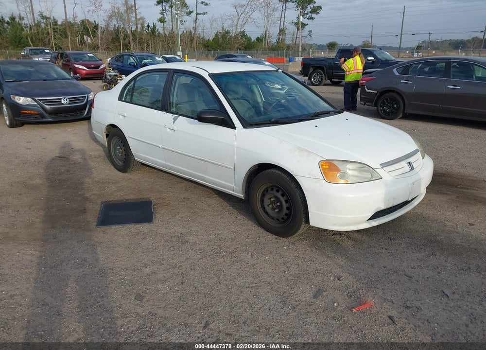 2002 HONDA CIVIC LX VIN: 2HGES16502H607380