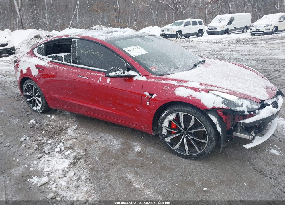 2022 TESLA MODEL 3 PERFORMANCE DUAL MOTOR ALL-WHEEL DRIVE VIN: 5YJ3E1EC4NF307414