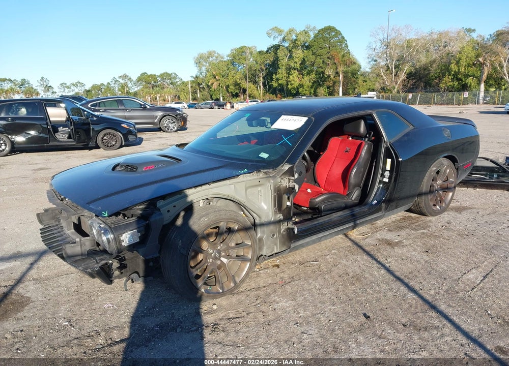 2022 DODGE CHALLENGER R/T SCAT PACK VIN: 2C3CDZFJ6NH237878