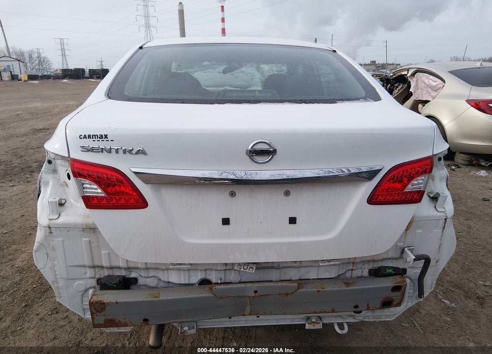 2015 NISSAN SENTRA S VIN: 3N1AB7AP4FY317557
