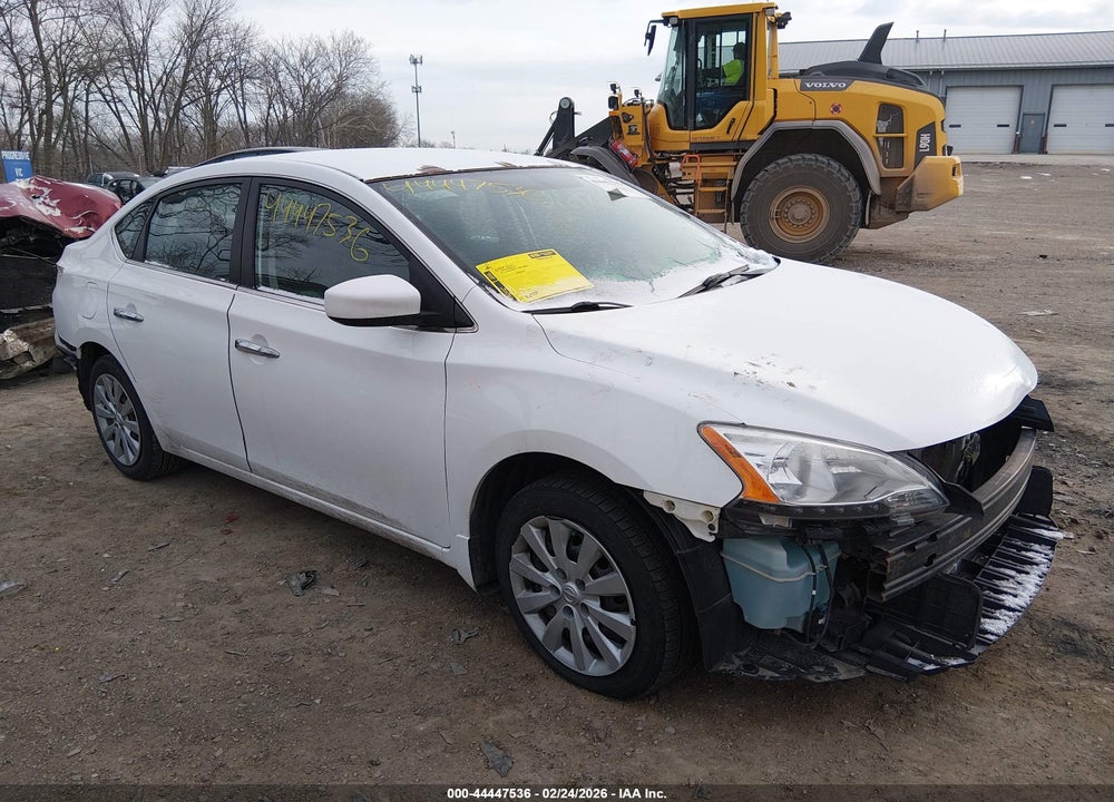 2015 NISSAN SENTRA S VIN: 3N1AB7AP4FY317557
