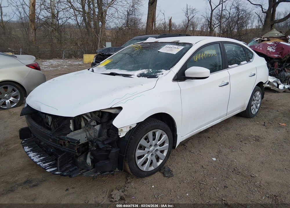 2015 NISSAN SENTRA S VIN: 3N1AB7AP4FY317557