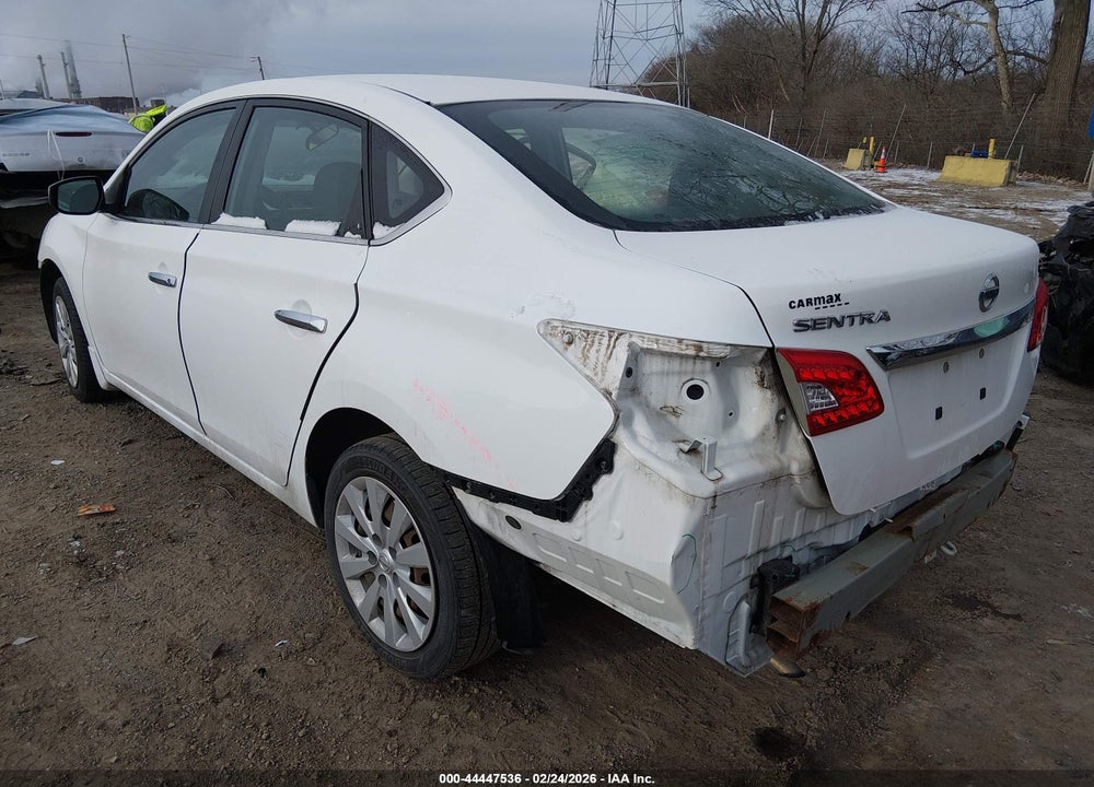 2015 NISSAN SENTRA S VIN: 3N1AB7AP4FY317557
