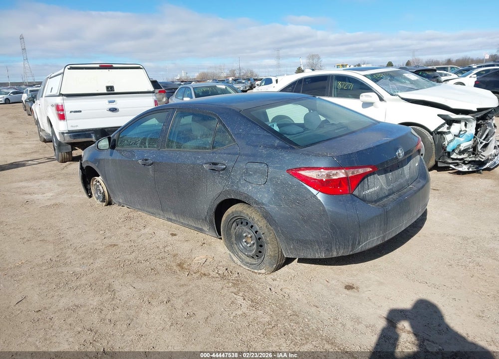 2019 TOYOTA COROLLA LE VIN: 2T1BURHE2KC153859