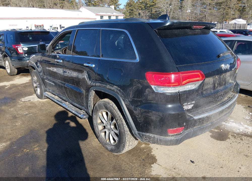 2015 JEEP GRAND CHEROKEE LIMITED VIN: 1C4RJFBGXFC828730