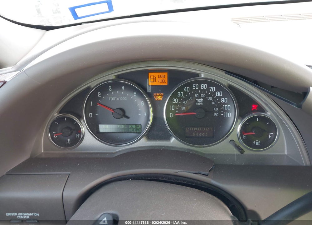 2007 BUICK RENDEZVOUS CXL VIN: 3G5DA03L77S501255