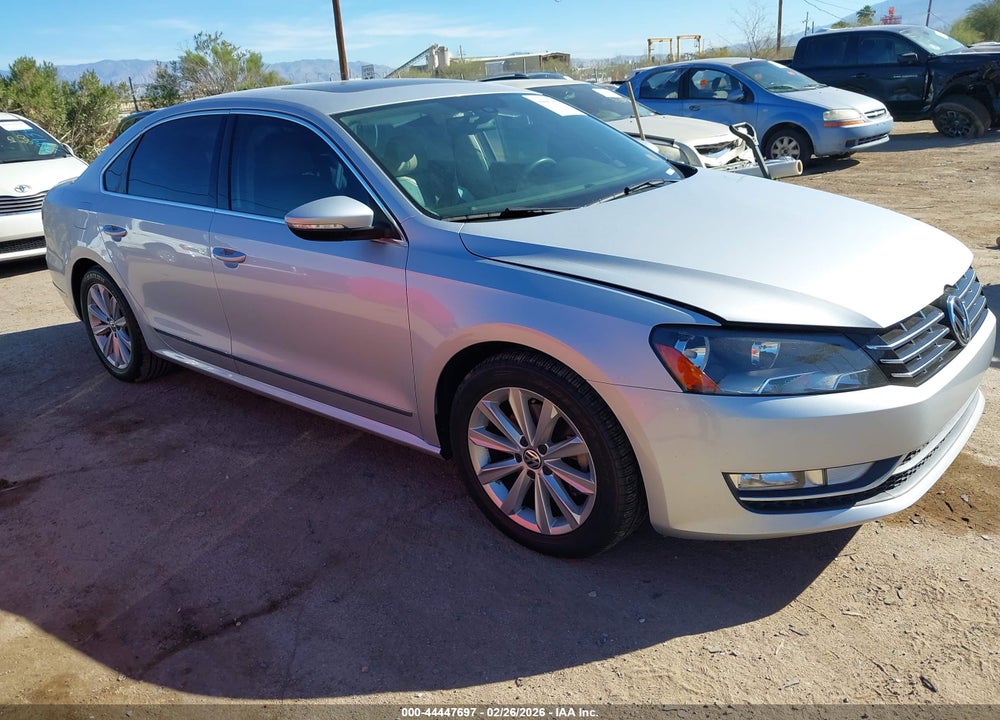 2012 VOLKSWAGEN PASSAT 2.5L SEL PREMIUM VIN: 1VWCP7A39CC026946