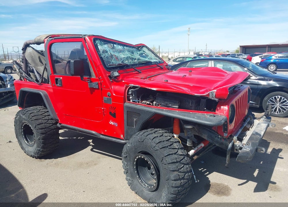 1997 JEEP WRANGLER SE VIN: 1J4FY29P3VP402814