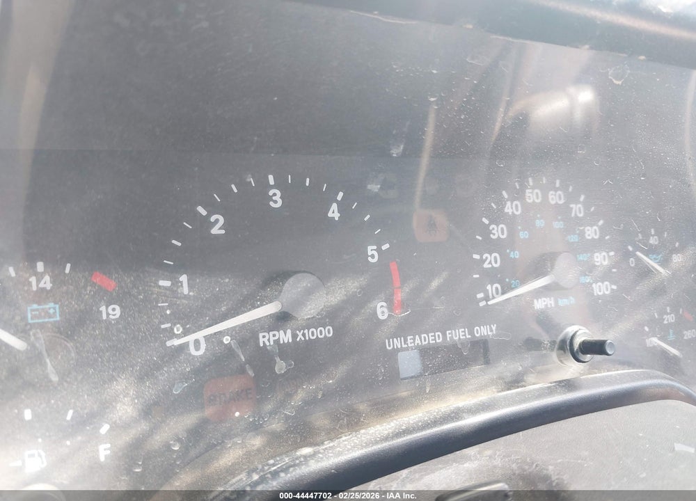 1997 JEEP WRANGLER SE VIN: 1J4FY29P3VP402814