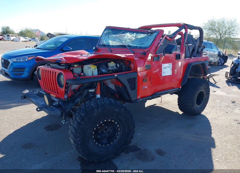 1997 JEEP WRANGLER SE VIN: 1J4FY29P3VP402814