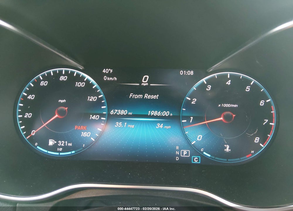 2020 MERCEDES-BENZ GLC 300 4MATIC VIN: W1N0G8EB6LF842436