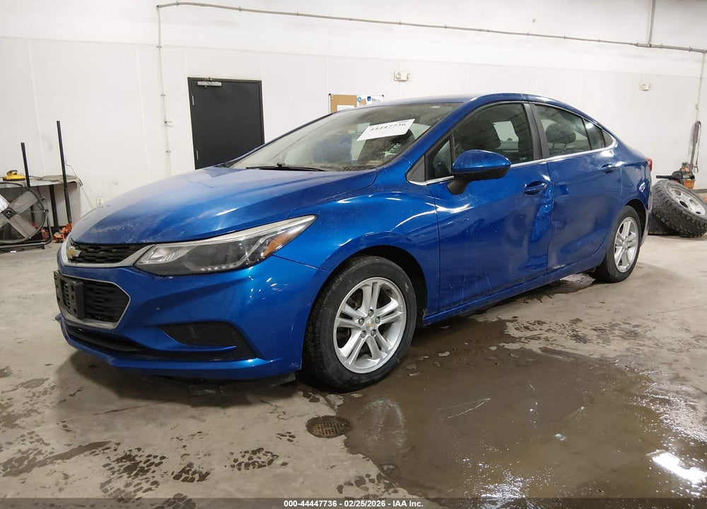 2017 CHEVROLET CRUZE LT AUTO VIN: 1G1BE5SM1H7192306