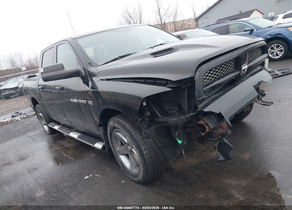 2012 RAM 1500 SPORT VIN: 1C6RD7MT3CS227157