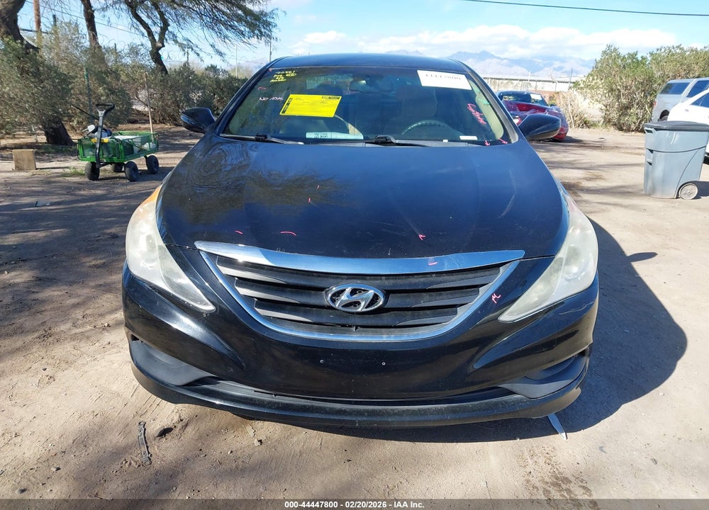 2014 HYUNDAI SONATA GLS VIN: 5NPEB4AC9EH870761