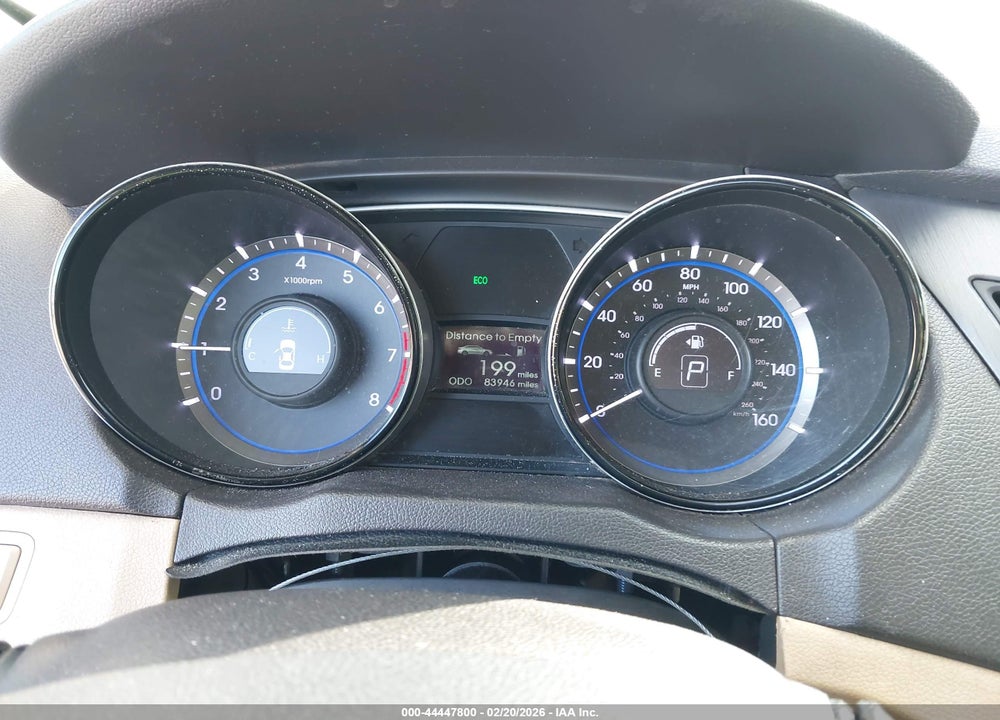2014 HYUNDAI SONATA GLS VIN: 5NPEB4AC9EH870761