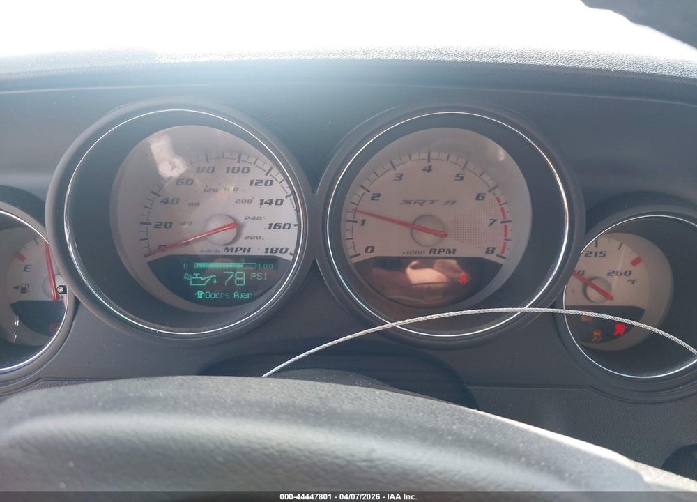 2010 DODGE CHALLENGER SRT8 VIN: 2B3CJ7DW1AH111401