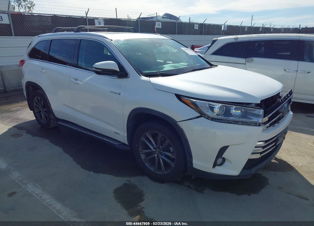 2018 TOYOTA HIGHLANDER HYBRID LIMITED VIN: 5TDDGRFH6JS043464