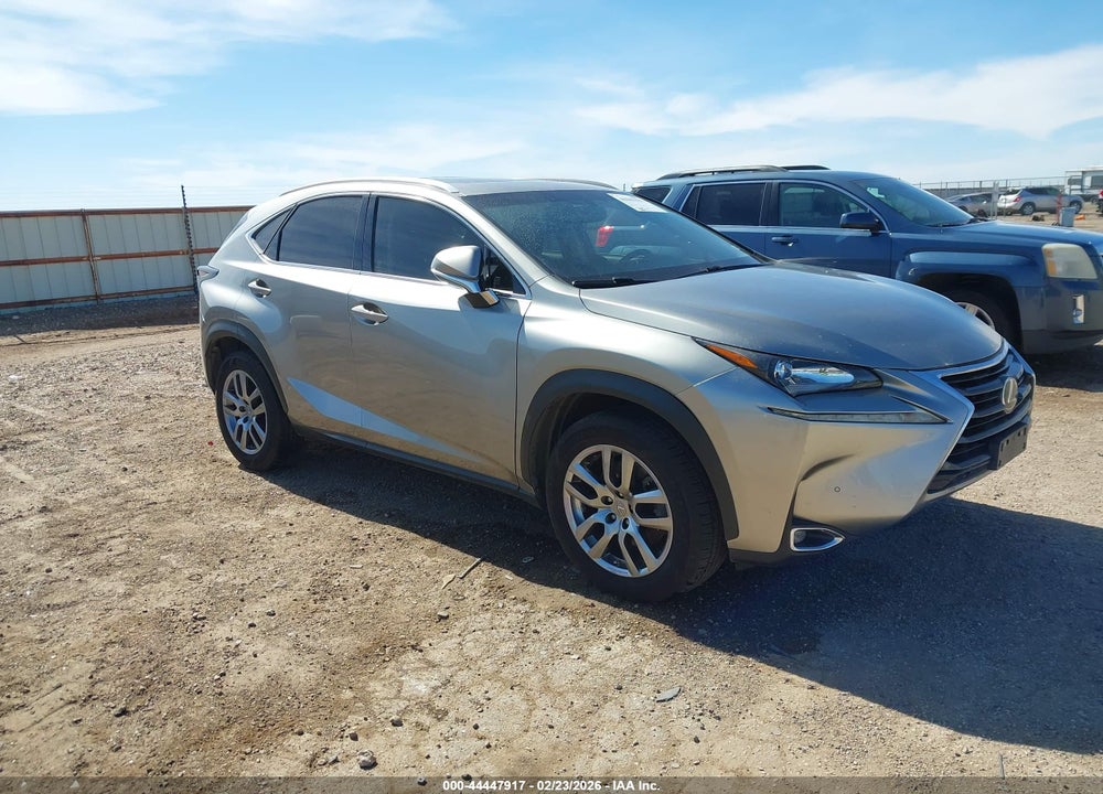 2016 LEXUS NX 200T/BASE/F SPORT VIN: JTJYARBZ6G2025996