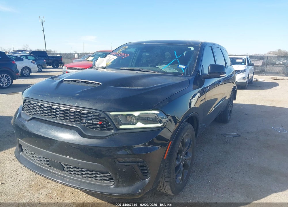 2022 DODGE DURANGO R/T PLUS RWD VIN: 1C4SDHCT3NC197494