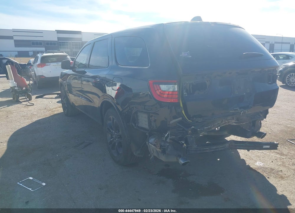 2022 DODGE DURANGO R/T PLUS RWD VIN: 1C4SDHCT3NC197494