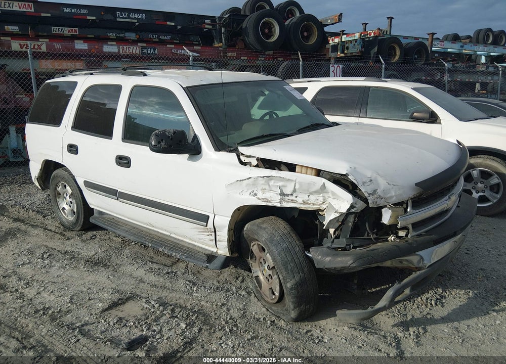 2005 CHEVROLET TAHOE LS VIN: 1GNEC13T25R141039