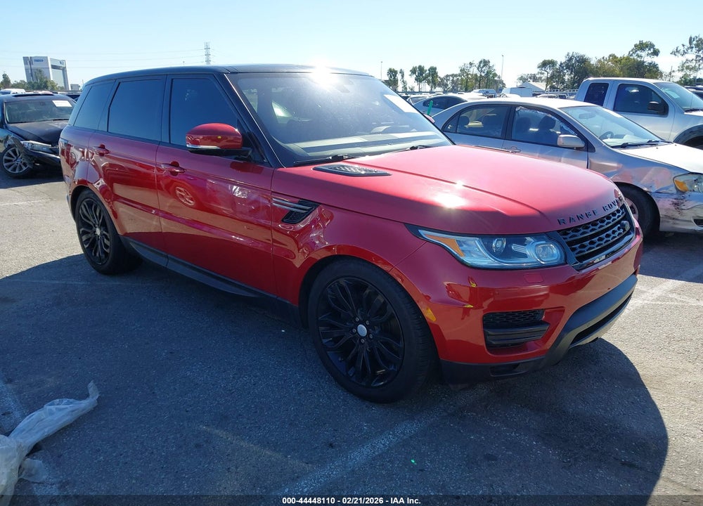 2016 LAND ROVER RANGE ROVER SPORT 3.0L V6 SUPERCHARGED SE VIN: SALWG2PF5GA116089