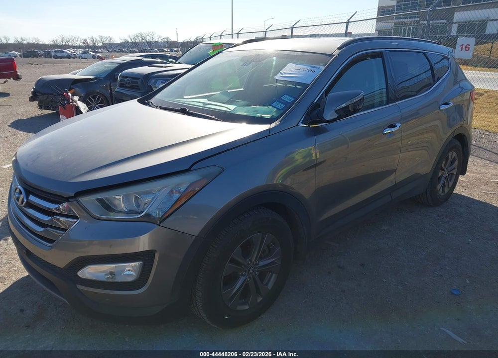 2013 HYUNDAI SANTA FE SPORT VIN: 5XYZU3LB5DG019086