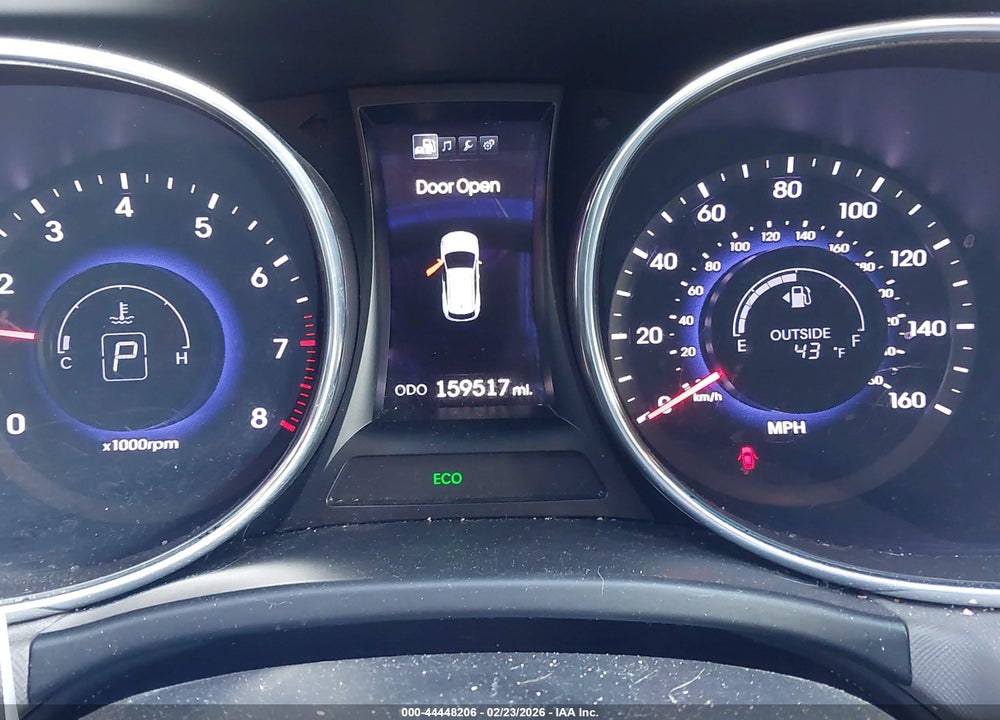2013 HYUNDAI SANTA FE SPORT VIN: 5XYZU3LB5DG019086