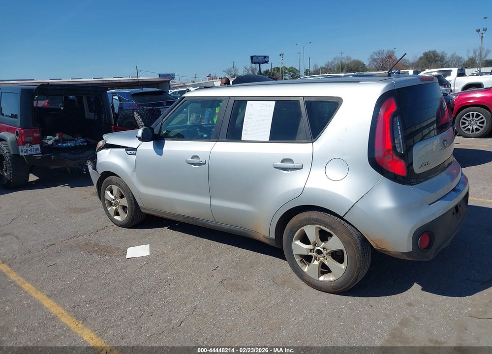 2017 KIA SOUL VIN: KNDJN2A25H7466608