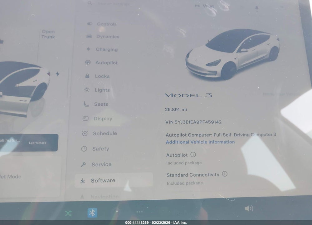 2023 TESLA MODEL 3 VIN: 5YJ3E1EA9PF459142