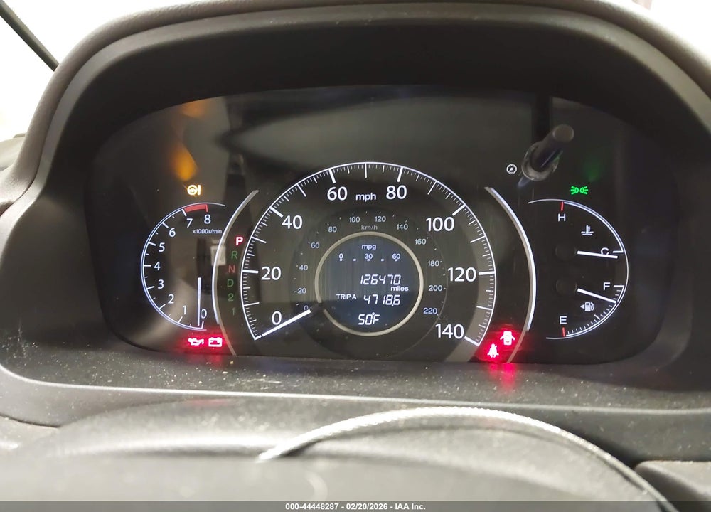 2014 HONDA CR-V EX-L VIN: 5J6RM4H7XEL112227