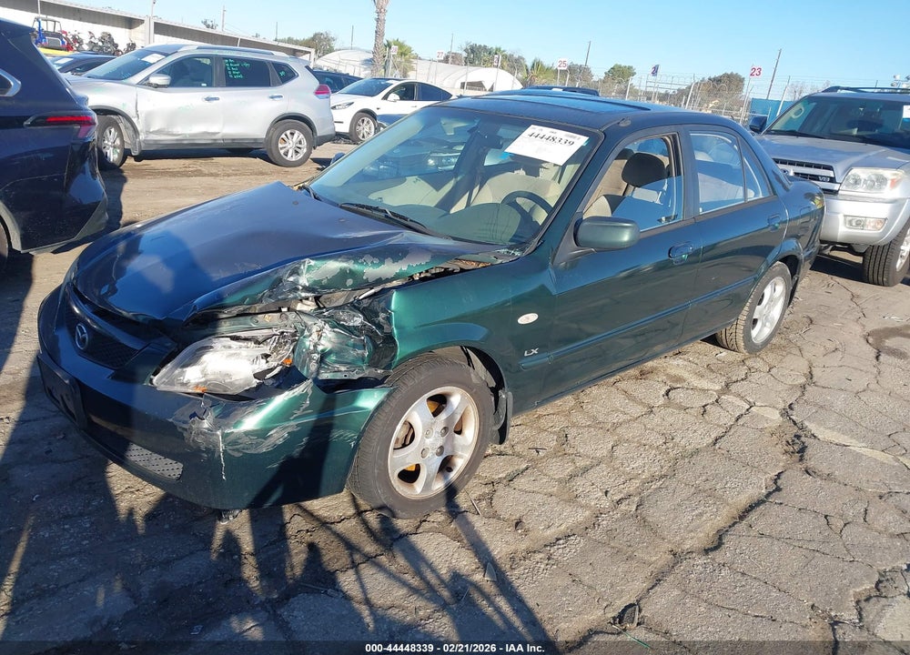 2002 MAZDA PROTEGE DX/ES/LX VIN: JM1BJ225321629291